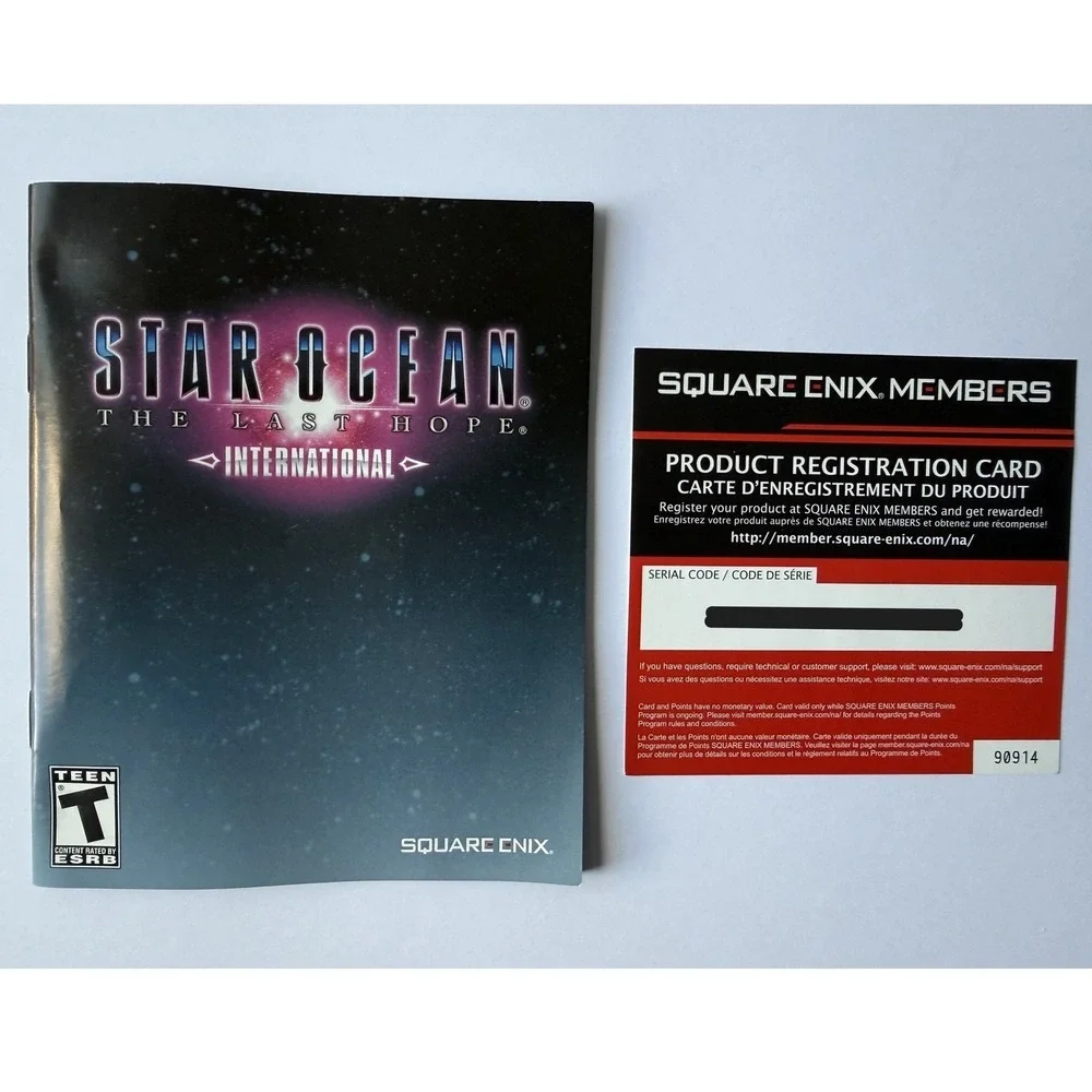 Star Ocean The Last Hope International (Sony PlayStation 3, 2010) Complete CIB